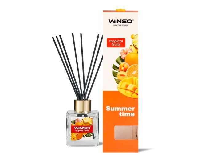 Аромадифузор із паличками Winso Summer Time - Tropical Fruits 100мл, ціна: 235 грн.