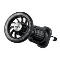Держатель телефона автомобильный Brevia Air Vent Pro MagRING для дефлектора, магнитный Magsafe, черный