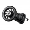 Держатель телефона автомобильный Brevia Air Vent Pro MagRING для дефлектора, магнитный Magsafe, черный, цена: 259 грн.