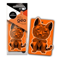 Ароматизатор Aroma Car Cellulose Geo Cat - Orange Sparkling Mango сухой