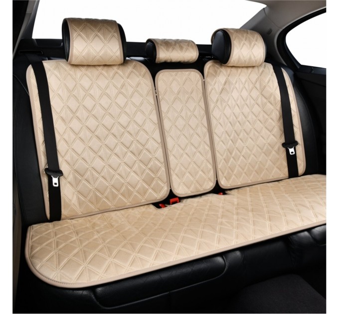 Комплект преміум накидок для сидінь CarLife Nitro, biege, ціна: 4 734 грн.
