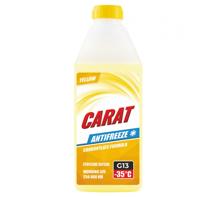 Антифриз Carat Yellow G13 жовтий готовий 900г, ціна: 92 грн.