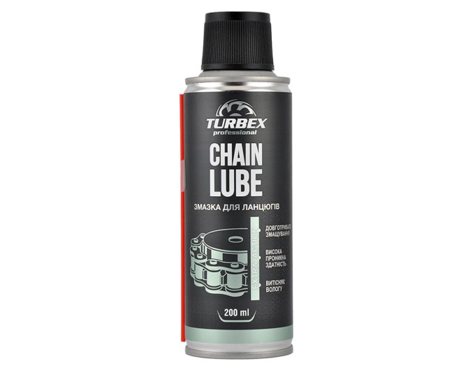Змазка для ланцюгів Turbex Chain Lube Road 200мл, ціна: 153 грн.
