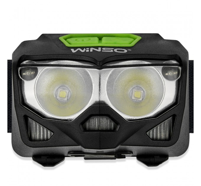 Фонарь налобный Winso Pro 500Lm, 2x5W CREE XTG, 1200mAh/3xAAA, с сенсором белый/красный, цена: 695 грн.