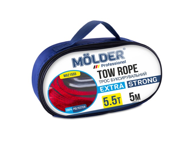 Буксировочный трос Molder 5,5т, 5м, цена: 626 грн.