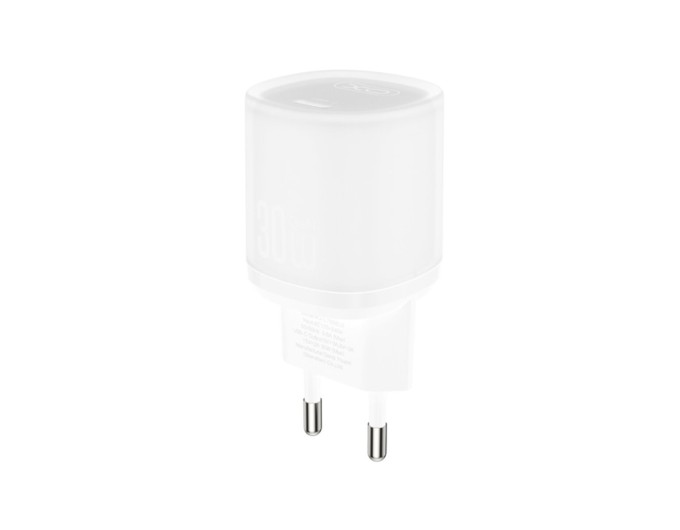 Сетевое зарядное устройство XO L150 30W Single USB-C + Lightning кабель белый, цена: 419 грн.