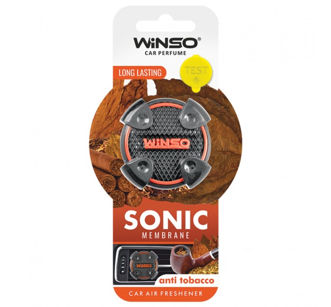 Освіжувач повітря Winso Sonic, мембранний на дефлектор - Anti Tobacco, ціна: 108 грн.