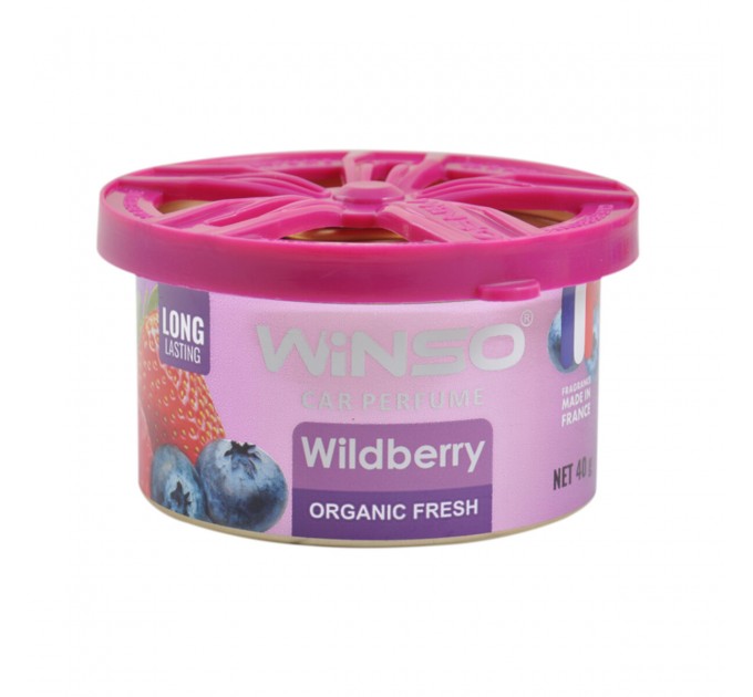 Ароматизатор Winso Organic Fresh Wildberry гелевий 40г, ціна: 131 грн.