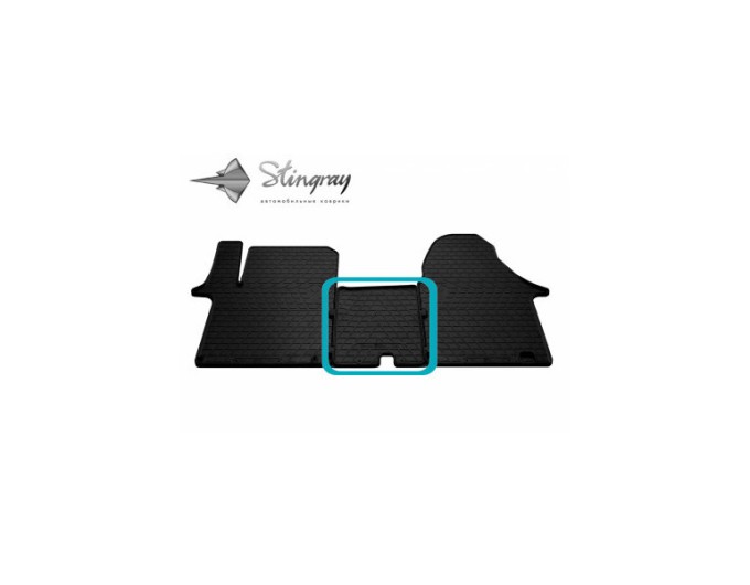 Nissan Primastar (2002-2016) (1plus2) коврик передний средний (Stingray), цена: 504 грн.