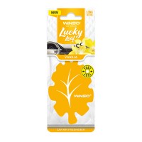 Освежитель воздуха Winso Lucky Leaf, ароматизатор целлюлозный, Vanilla
