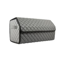 Сумка органайзер Beltex Эко кожа L 60х31х31 серая/серая