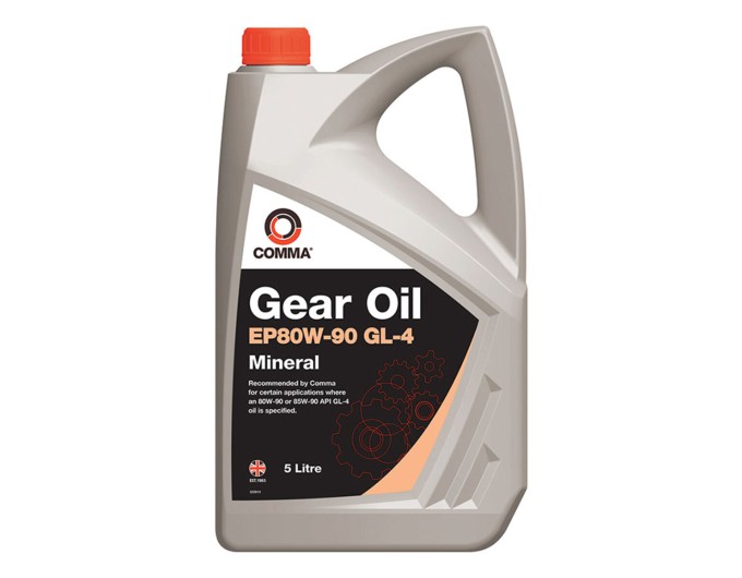 Трансмиссионное масло Comma Gear Oil EP 80W-90 GL4 5л, цена: 2 020 грн.