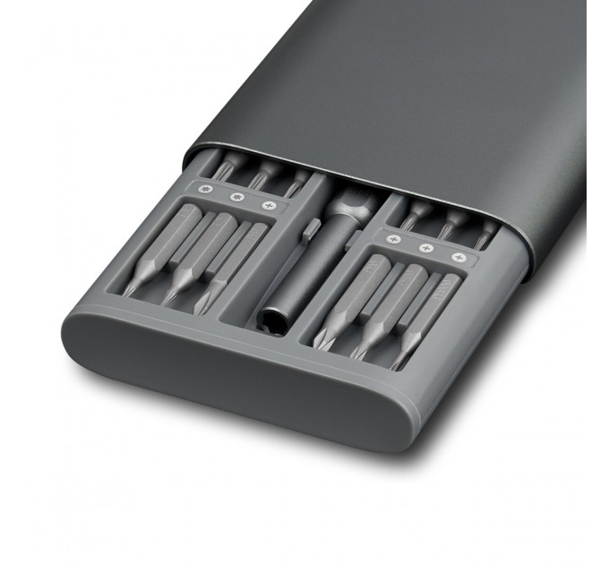 Викрутка Brevia з комплектом насадок для точних робіт алюмінієва 10х127мм, 48в1, ціна: 664 грн.