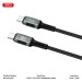 Кабель XO Magnetic Braided Type-C to Type-C 60W 1м черный, цена: 299 грн.