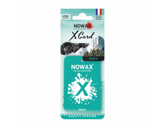 Ароматизатор Nowax X Card Alpine сухий, ціна: 32 грн.