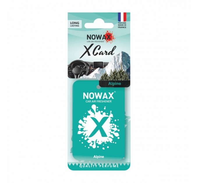 Ароматизатор Nowax X Card Alpine сухий, ціна: 31 грн.