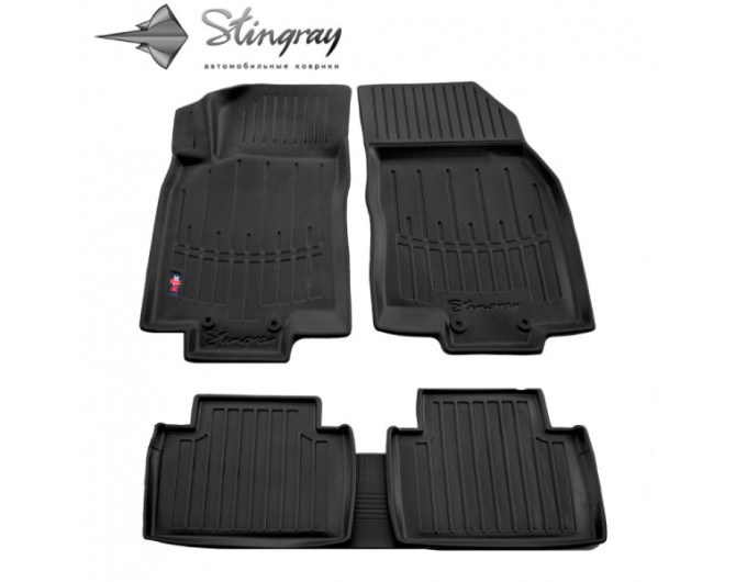 Nissan X-Trail (T32) (2014-2020) комплект 3D ковриков с 5 штук (Stingray), цена: 1 870 грн.