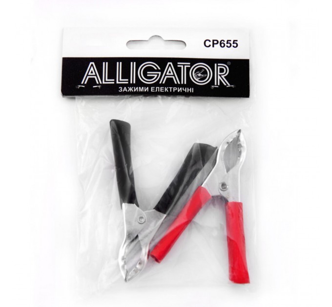 Клеми Alligator до проводів-прикурювачів, 10А, ціна: 29 грн.