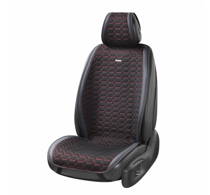 Премиум накидки для передних сидений BELTEX Monte Carlo, black-red 2шт., цена: 2 610 грн.
