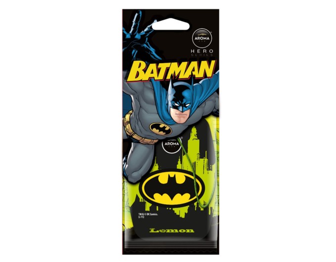 Ароматизатор Aroma Car Batman Lemon-Energy сухой, цена: 36 грн.