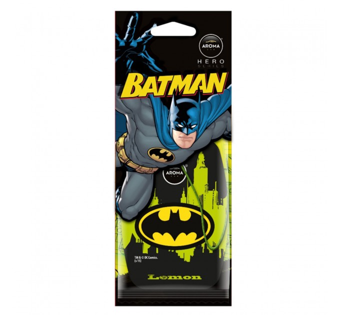 Ароматизатор Aroma Car Batman Lemon-Energy сухой, цена: 36 грн.