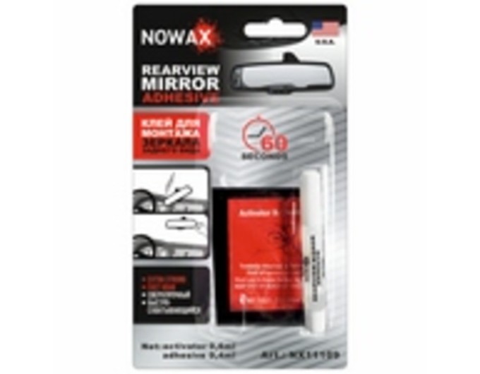 Клей двухкомпонентный для зеркала заднего вида Nowax Rearvierw Mirror Adhesive 0,4мл+0,6мл, цена: 74 грн.