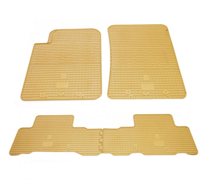 SsangYong SsangYong Rexton W 2013- Комплект из 4-х ковриков Бежевый в салон (Stingray), цена: 2 200 грн.