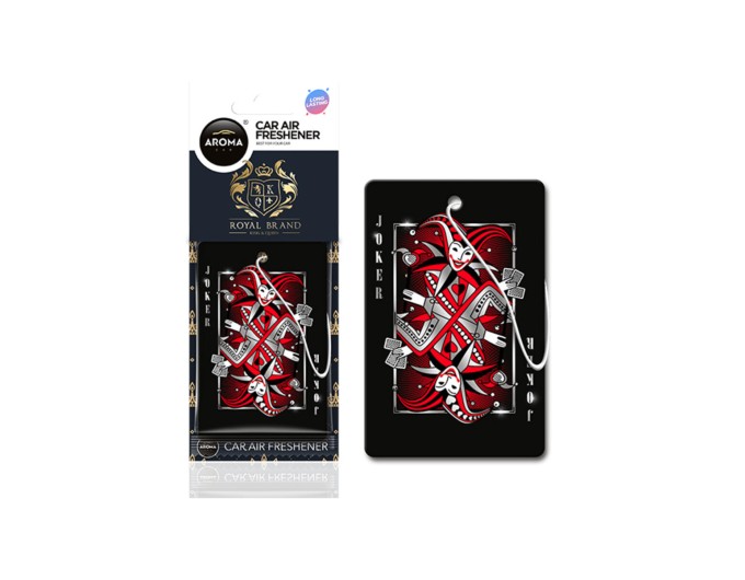 Ароматизатор Aroma Car Cellulose Royal Brand - Joker сухой, цена: 57 грн.