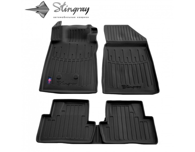 Renault Clio III (2005-2012) комплект 3D килимків з 5 штук (Stingray), ціна: 1 743 грн.
