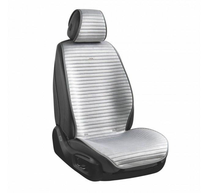 Преміум накидки для передніх сидінь CarLife Sport, grey 2шт, ціна: 2 247 грн.