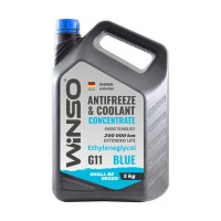 Антифриз Winso Antifreeze & Coolant Blue G11 голубий концентрат 5кг