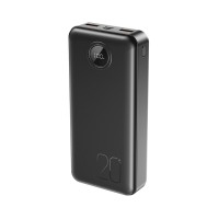 Повербанк (Power Bank) XO PR239 20000mAh 22.5W черный