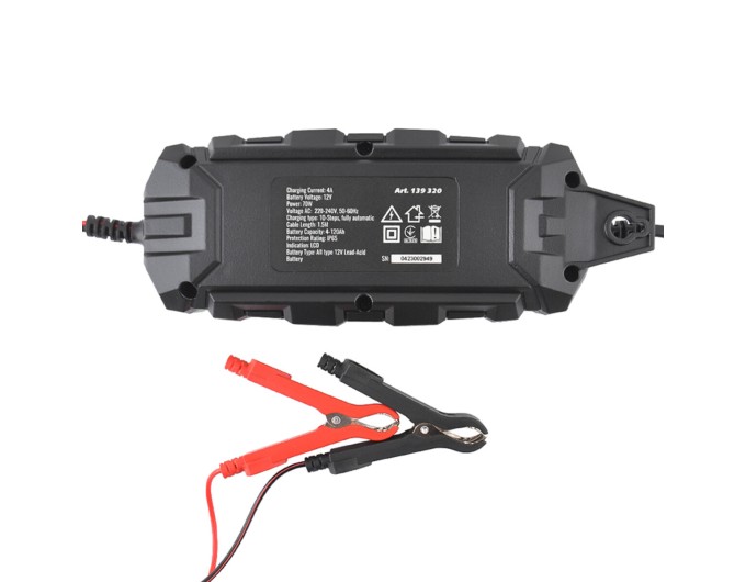 Зарядное устройство АКБ Winso Pro 12В 120А·ч 4А с LCD-экраном, цена: 1 336 грн.