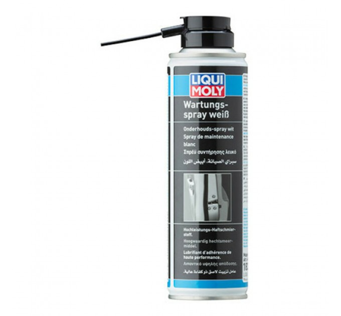 Змазка багатофункціональна Liqui Moly Wartungs-Spray Weiss біла 250мл, ціна: 471 грн.