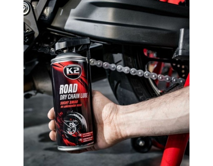 Смазка для цепей K2 Road Dry Chain Lube сухая 400мл, цена: 440 грн.