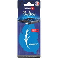 Ароматизатор повітря целюлозний Nowax серія Delice - New Car