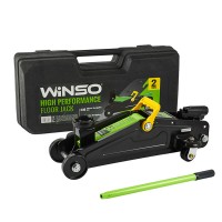 Домкрат гідравлічний підкатний Winso 2т 130-330мм у кейсі