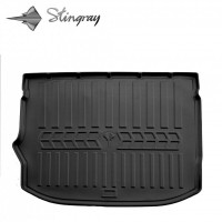 Skoda 3D килимок в багажник Fabia IV (2021-...) (hatchback) (lower trunk) (Stingray)