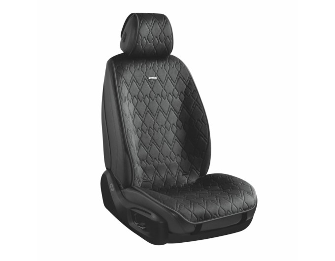 Комплект преміум накидок для сидінь CarLife Racer, black, ціна: 4 561 грн.