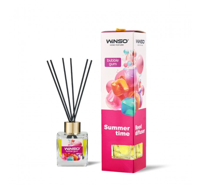 Аромадифузор з паличками Winso Summer Time - Bubble Gum 50мл, ціна: 176 грн.
