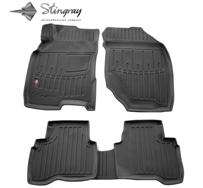 Nissan X-Trail (T30) (2001-2007) комплект 3D ковриков с 5 штук (Stingray), цена: 1 480 грн.