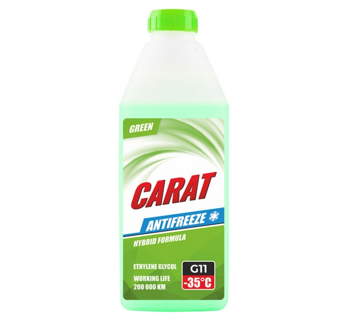 Антифриз Carat Green G11 зелений готовий 900г, ціна: 91 грн.