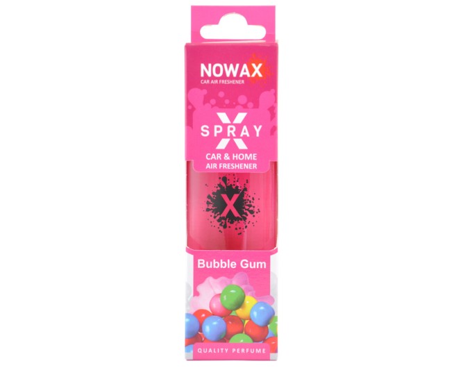 Ароматизатор Nowax X Spray Bubble Gum в коробці, ціна: 140 грн.