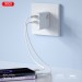 Сетевое зарядное устройство XO L116 PD30W/QC18W 1USB-C+1USB-A + Lightning кабель белый, цена: 299 грн.