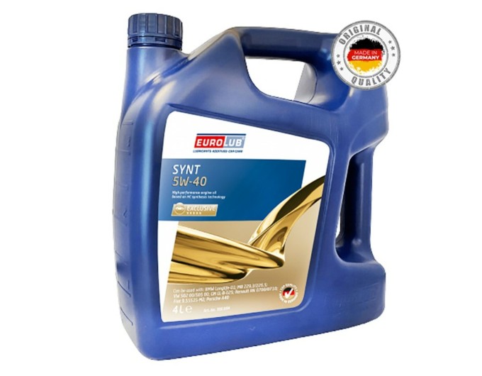 Моторное масло EuroLub Synt 5W-40 4л, цена: 805 грн.