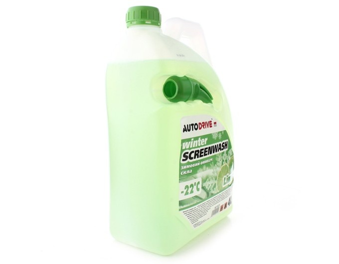 Омивач скла AutoDrive -22°C зимовий Lime готовий 4л, ціна: 346 грн.