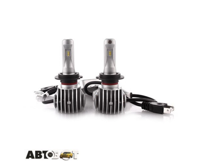 LED лампа SOLAR H7 12/24V 6500K 6000Lm 50W Cree Chip 1860 CANBUS 8607 (2 шт.), цена: 1 642 грн.