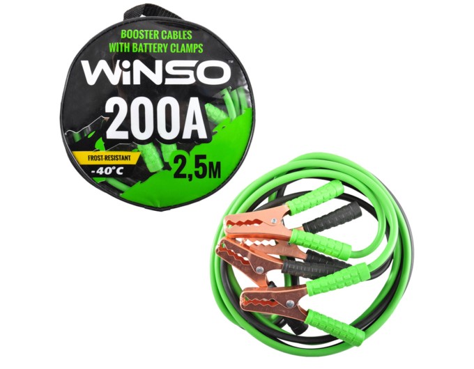 Провода-прикуриватели Winso 200А, 2,5м 138210, цена: 358 грн.