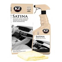 Средство по уходу за приборной панелью и пластиковыми деталями K2 Satina энергия фруктов 770мл