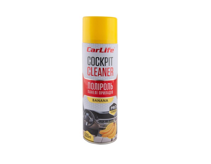 Полироль для панели приборов CarLife Cockpit Cleaner Банан, 500мл, цена: 183 грн.